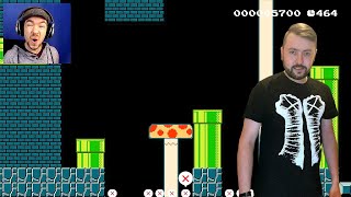 SHIMMY SHAMMY  Super Mario Maker 6 REACTION [upl. by Rapsag]