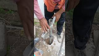 Earthing pipe connecting part 4 🌍😯 [upl. by Donough391]