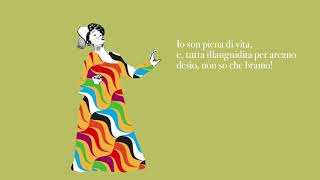 Qual fiamma avea nel guardo  Pagliacci Angela Gheorghiu  Lyrics [upl. by Keefe]