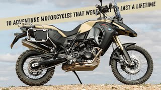 10 Adventure Motorcycles That Were Built To Last A Lifetime [upl. by Elyac]