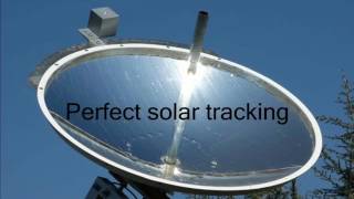 parabolic dish solar concentrator [upl. by Kornher]