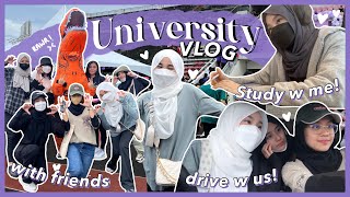 UNIVERSITY VLOG  my PRODUCTIVE weekend in UNIVERSITY Malaysia [upl. by Estrella]