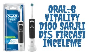 ORALB D100 VITALITY BLACK CROSSACTION ŞARJLI DİŞ FIRÇASI İNCELEMESİ [upl. by Aizirk919]