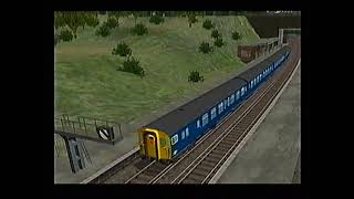 Microsoft Train Simulator British Rail Class 411  4 Cep Making Tracks London and Southeast Add on [upl. by Ahsiki204]