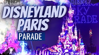 DISNEY ILLUMINATIONS amp DISNEY ELECTRICAL SKY PARADE  FEUX D’ARTIFICES DISNEYLAND PARIS [upl. by Neelcaj]