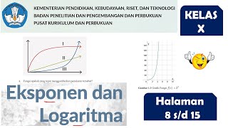 Part 36 EKSPONEN DAN LOGARITMA MATEMATIKA KELAS 10 KURIKULUM MERDEKA kurikulummerdeka [upl. by Netsirt]