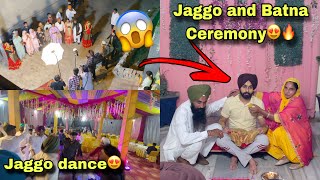 JAGGO amp BATNA CEREMONY😍❤️ Old style Bhangra🤣🔥 BEINGBRANDOFFICIAL [upl. by Eladnyl727]