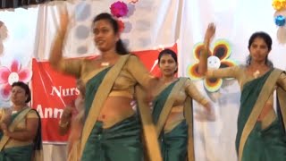 Desi Aunties Teachers Navel Wardrobe School Dance 😰😰 [upl. by Kcinemod]