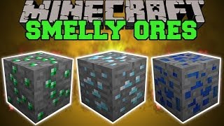 Minecraft SMELLY ORES FIND ANY ORES AND THEIR LOCATIONS Mod Showcase [upl. by Annehs513]