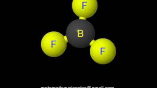 Molécula de trifluoruro de boro [upl. by Lassiter83]