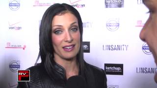 Lovely Dayanara Torres interview at Linsanity Premiere [upl. by Dickinson]