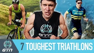 7 Toughest Triathlons In The World  The Hardest Endurance Events You Must Do [upl. by Rohpotsirhc]