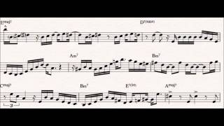 Transcription Phil Woods  Superwoman [upl. by Samale]