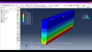 Abaqus Hydrostatic Loading Tutorial [upl. by Lowney379]