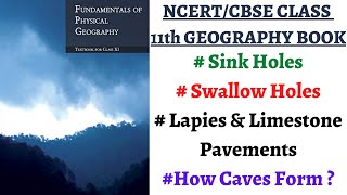 P6C7 Erosional Landforms  Swallow holes Sink holes SolutionCollapse Lapies Caves Pavements [upl. by Theodoric]