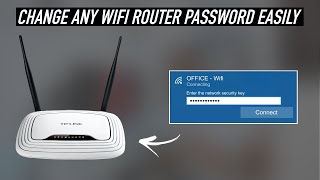 How To Change Wifi Router Password in 5 Minutes [upl. by Dugald221]