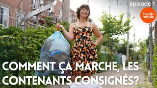 Comment ça marche les contenants consignés  Hélène et les déchets [upl. by Eciralc]