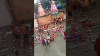 kavad Yatra Haridwar har mahadev har song music shorts [upl. by Wake]