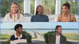 Outer Banks Season 4 Cast Interview in Charleston How would the OBX ladies plan a girls night [upl. by Jsandye]