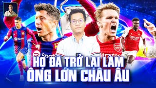 THE LOCKER ROOM  ARSENAL VÀ BARCELONA TRỞ LẠI LÀ ÔNG LỚN CHÂU ÂU [upl. by Calen]