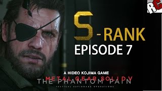 Metal Gear Solid 5 The Phantom Pain  Episode 7 SRank Walkthrough Red Brass [upl. by Oicneconi882]