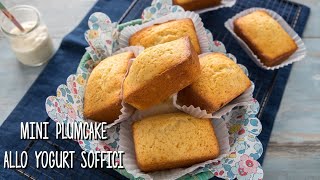 MINI PLUMCAKE ALLO YOGURT SOFFICI come quelli del Mulino Bianco Ricetta Facile  Chiarapassion [upl. by Crosley714]