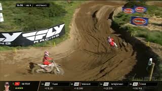 LCoenen vs Langenfelder MX2 Race 2  MXGP of Sardegna 2024 [upl. by Malha]