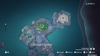 Genshin Impact Enkanomiya Evernight Temple Electro Totem Chest Puzzle [upl. by Elleinwad]