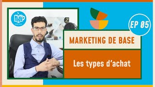 CAFE ECO  Marketing de Base S3 EP05 Les types dachat Darija [upl. by Lachlan500]