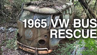 1965 VW Kombi Rescue in Alabama woods [upl. by Elimaj]