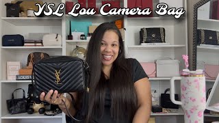 YSL Lou Camera Bag 2 year review  what fits in my bag [upl. by Eeryn654]