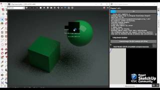 VRay Rectangle Light and VRay Sphere Light in VRay v 34 SketchUp [upl. by Deer750]