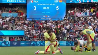 France vs Spain Olympic Paris Final Mens Football Highlights Spain vs France Full Goal Highlights [upl. by Garnes]