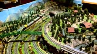 Maqueta de trenes  construcción y realización [upl. by Odnomyar288]