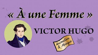 À une femme  Les feuilles dautomne 1831  Victor Hugo Lecture et musique [upl. by Shorter]