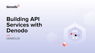 Building API Services with Denodo Index Course Overview [upl. by Ieluuk487]