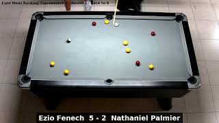 Ezio Fenech vs Nathaniel Palmier  Euro Mens Ranking Tournament 3  Round 1 [upl. by Blasien]