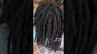 Crocheting locs  crochet retwist locs [upl. by Einitsed563]