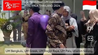 Keseruan Rayakan HUT Ke79 RI Di Konsulat RI Songkhla Thailand  Duta Pendidikan UM Indonesia🇮🇩💪 [upl. by Sheply637]