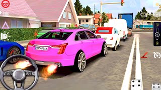 Driving School Simulator Sydney Levels 34 with a Customized Pink Car  Car Game Android Gameplay [upl. by Erskine]