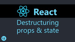 Destructuring Props in React  React Native App Development Tutorial For Beginners [upl. by Koppel]