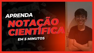 Notação científica APRENDA EM 5 MINUTOS [upl. by Llecrep]