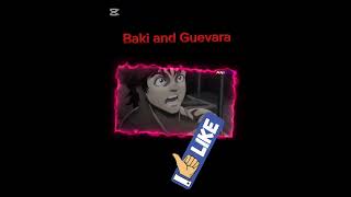 Baki and Guevara baki anime music edit [upl. by Hnilym]