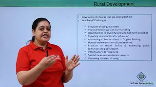 Class 11th – Rural Development In India – Introduction  Indian Economics  Tutorials Point [upl. by Illoh264]