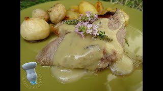 Recette de gigot dagneau à la crème dail [upl. by Noteek]