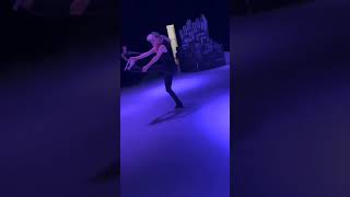 ice skating dance ⛸️🖤👀ice skating dance viral trending canada germany italy [upl. by Wharton]