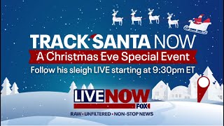 Track Santa Now Full Santa Tracking For Christmas Eve  LiveNOW From FOX [upl. by Sikram244]