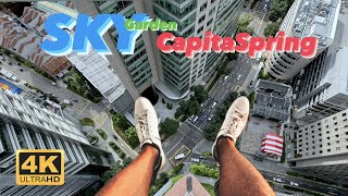 Sky Garden Capitaspring  Walking 4K [upl. by Maddie]