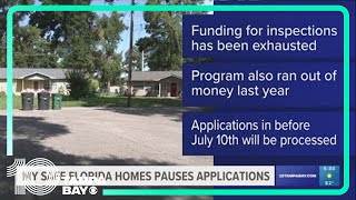 Funds for My Safe Florida Home Program dry up 2 weeks after applications open [upl. by Innus]