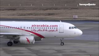 Air Arabia take off at Cologne Bonn Airport CGN to Nador NDR [upl. by Seppala]